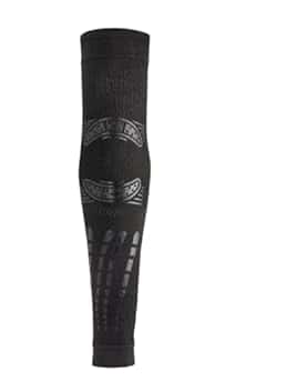 FLOKY 1pz manicotto No Strain Evolution multisport. Tennis, padel, basket. Riduce le vibrazioni, sostiene gomito ed avambraccio. Manicotto a compressione, stabilizza tendini e muscoli. Nero L-XL