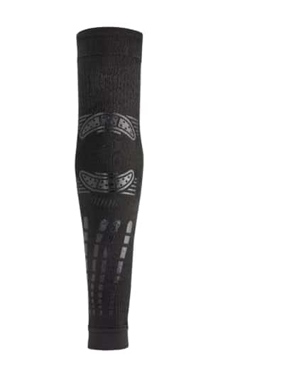 FLOKY 1pz manicotto No Strain Evolution multisport. Tennis, padel, basket. Riduce le vibrazioni, sostiene gomito ed avambraccio. Manicotto a compressione, stabilizza tendini e muscoli. Nero L-XL