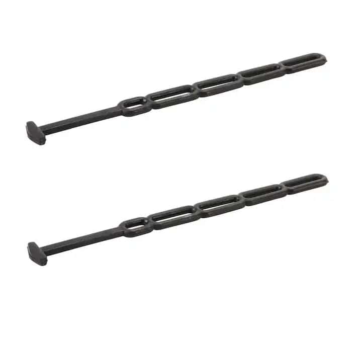 cyclingcolors 2x Cinghie elastiche in gomma cintura elastico piatte corda fissaggio molla moto auto trattore, 365mm