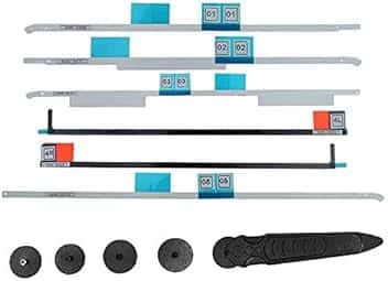 Strisce adesive Display LCD Nastro+Maniglia per Ruota di Apertura Kit di Strumenti per rimozione Schermo LCD per iMac 21,5 "A1418 (076-1437 076-1416, 076-1422) (Fine 2012-Retina 4K Fine 2015)