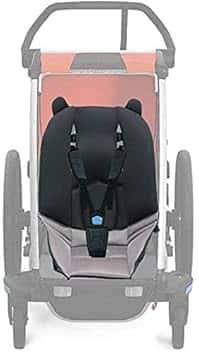 Cuscino di sostegno per rimorchio per bicicletta, universale, con rete traspirante 3D