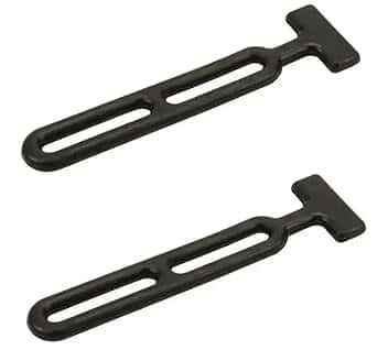 cyclingcolors 2x Cinghie elastiche in gomma cintura elastico piatte corda fissaggio molla moto auto trattore, 190mm