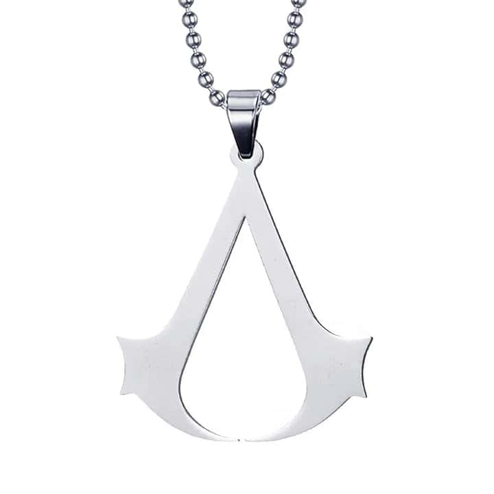 Hokech In Acciaio Inox Assassin Syndicate Creed Ciondolo Gioco Film Anime Cosplay Collana Uomini Gioielli Bambini Regalo