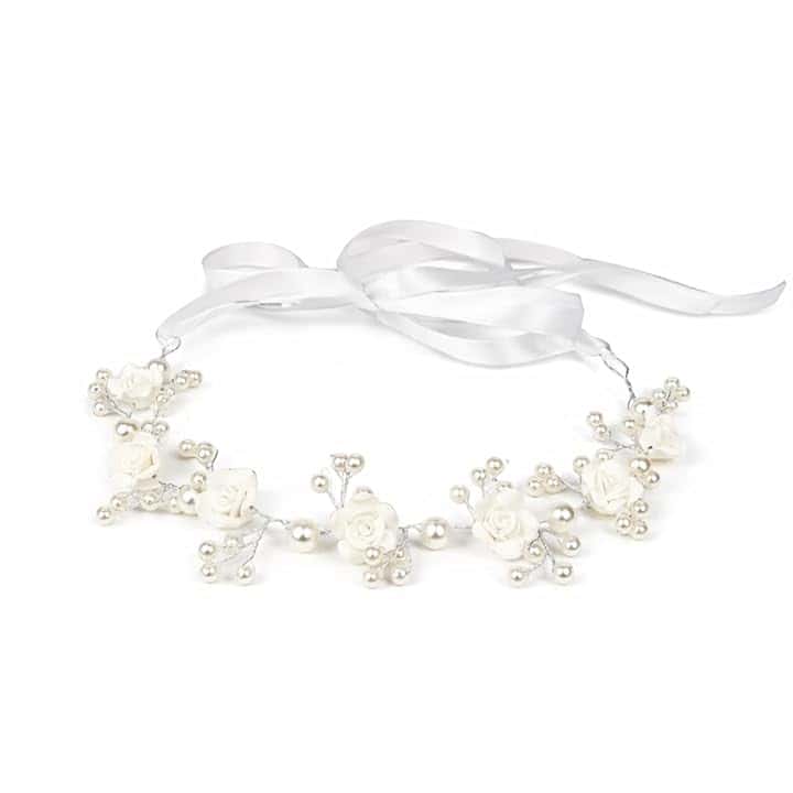 Bottega della Principessa Coroncina Comunione Bambina-Accessori per Capelli Bambina Comunione