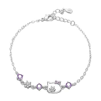 EIROVYA Braccialetto Cartoon e Anime per Ragazze con Gatto, 1 Pezzo