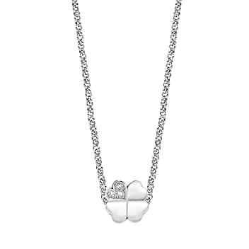 Morellato Collana da donna, Collezione Drops, in acciaio e cristalli - SCZ669