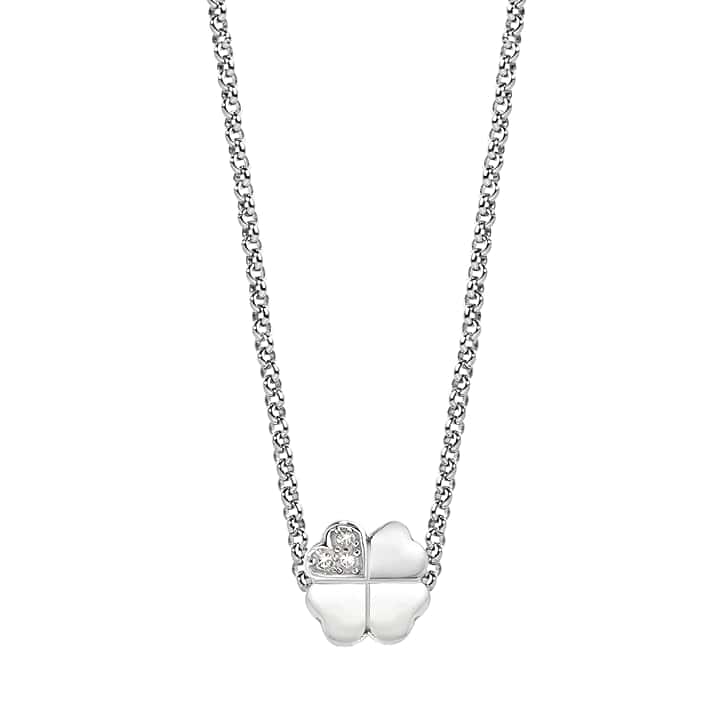 Morellato Collana da donna, Collezione Drops, in acciaio e cristalli - SCZ669