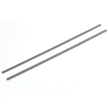 2pz Strisce Piedini in Gomma Sostitutive per HP Laptop, 29,5x0,6cm Antiscivolo Fondo Paracolpi Piedini Pads per HP 15-DY 15T-DY 15-EF 15-ER 15-FR 15S-FQ TPN-Q222 Q230 Serie (Grigio)