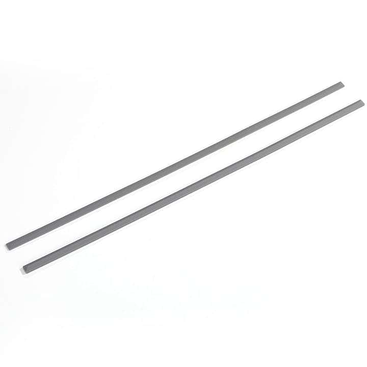 2pz Strisce Piedini in Gomma Sostitutive per HP Laptop, 29,5x0,6cm Antiscivolo Fondo Paracolpi Piedini Pads per HP 15-DY 15T-DY 15-EF 15-ER 15-FR 15S-FQ TPN-Q222 Q230 Serie (Grigio)
