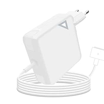 OOOUSE 45W T-Tip Caricatore Mac Book Air, Adattatore T-Tip 45W Rapido Compatibile con Mac Book Air 11 pollici e 13 pollici 2012-2017, per i Modelli applicabili A1435, A1436, A1465, A1466 es