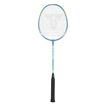 Talbot Torro Racchetta da Badminton Fighter Plus con Sistema di Impugnatura Airflex e Profilo Powerwave per Una Migliore accelerazione della Palla, Colore: Blu/Verde 429808