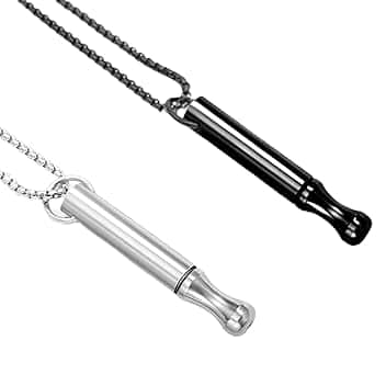 nplaseta 2Pcs Collane Respiratorie, Strumenti per Smettere di Fumare, Collana Ansia Respiratore,Collane per Alleviare lo Stress, Esercizi di Respirazione per Meditazione per Uomini Donne