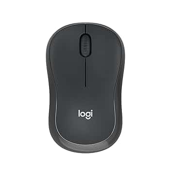 Logitech M240 Silenzioso Bluetooth Mouse, Wireless, Compatto, Portatile, Smooth Tracking, durata batteria 18 mesi, per Windows, macOS, ChromeOS, Compatibile PC, Mac, Laptop, Tablet - Grafite Carbon Neutral Certified by SCS Global Services