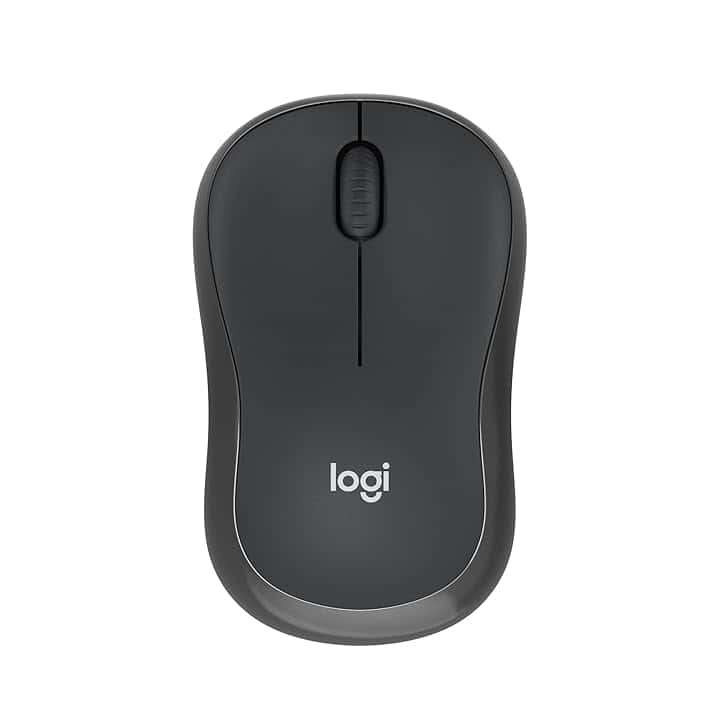 Logitech M240 Silenzioso Bluetooth Mouse, Wireless, Compatto, Portatile, Smooth Tracking, durata batteria 18 mesi, per Windows, macOS, ChromeOS, Compatibile PC, Mac, Laptop, Tablet - Grafite Carbon Neutral Certified by SCS Global Services