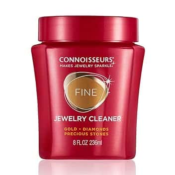 Connoisseurs Connoisseurs Pulizia Gioielli | Pulitore Gioielli in Oro | Pulizia Orologi | Lucidante oro per Collane & Gioielli Preziosi 236ml | Lucida e Protegge