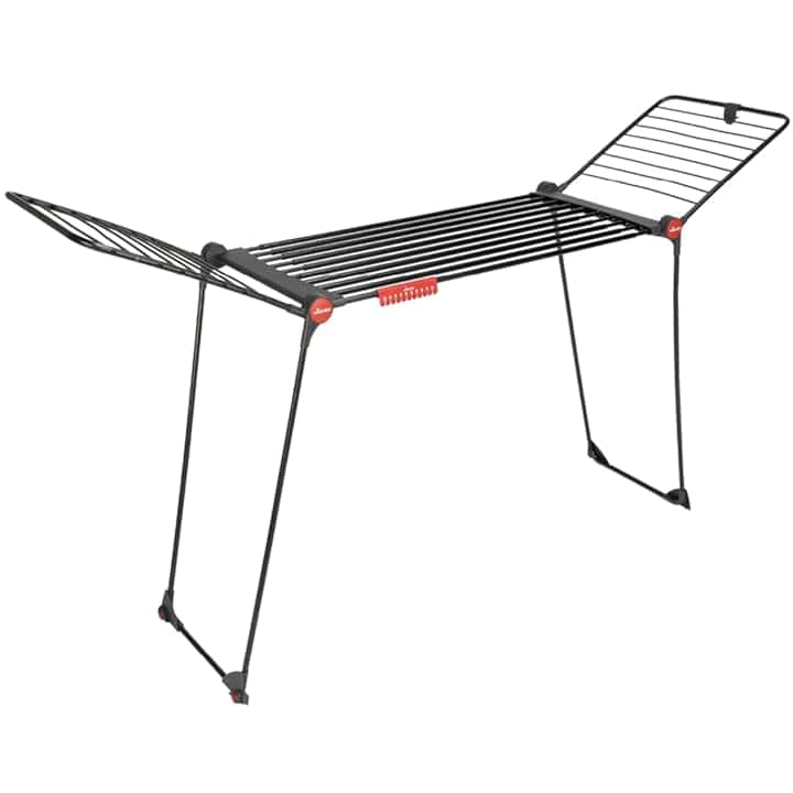 Vileda Infinity Flex Ultimate | stendibiancheria di grandi dimensioni | 30mt di stenditura | griglia telescopica estensibile fino a 2mt | ali alte | stendibiancheria già assemblato