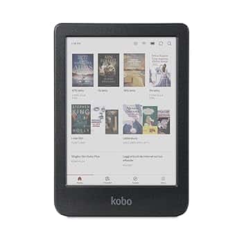 Kobo Clara Colour | eReader | Display antiriflesso a colori E Ink Kaleido™ 3 da 6” | Modalità Scura| I Audiolibri | Impermeabile (Nero)