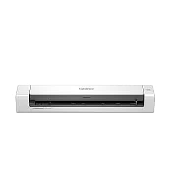 Brother DS740D Scanner Portatile, A4 con Fronte/Retro Dual Cis, Risoluzione 600 x 600 dpi, 15 ppm B/N e Colore, Autoalimentato Tramite USB