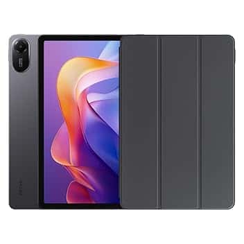 XIAOMI Redmi Pad 2 con cover, 8+256 GB,Display 11" 2.5K definito, Batteria 9000mAh(typ), Processore Helio G100-Ultra, Quad speakers audio immersivo, Gray, Garanzia 2 anni (alimentatore non incluso)