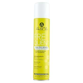 Alama Professional Shampoo Secco per Tutti i Tipi di Capelli, Giallo, 200 Millilitri