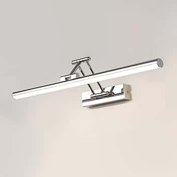LED Specchio Lampada 10W 720 Lumen Bagno Specchio Bianco Neutro 4000K Bagno Lampada IP44 Impermeabile No Flicker 230V (Cromo, 60CM)