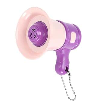 Mini Megafono, Altoparlante Megafono Portatile Compatto con Funzione di Registrazione e Suono Chiaro, per Venditori Ambulanti, Eventi Scolastici, attività All'aperto