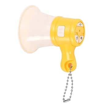 Topiky Mini Megafono Giocattolo, Regali Divertenti Cambia Voce a Bocca Forte, Amplificatore Portatile per Registrazione Musicale, Altoparlante Megafono Sirena e Giocattolo Portatile con Suono Chiaro