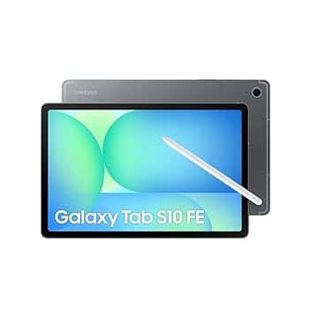 Samsung Galaxy Tab S10 FE, 3 anni di garanzia, Android Tablet, Display 10.9" LCD, Wifi, RAM 8GB, 128GB, 8.000 mAh, S Pen, Android 15, IP68, Gray [Versione italiana]