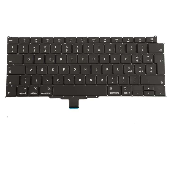 Tastiera IT Italiana per MacBook Air Retina 13" A2179, Bluetooth, 2020