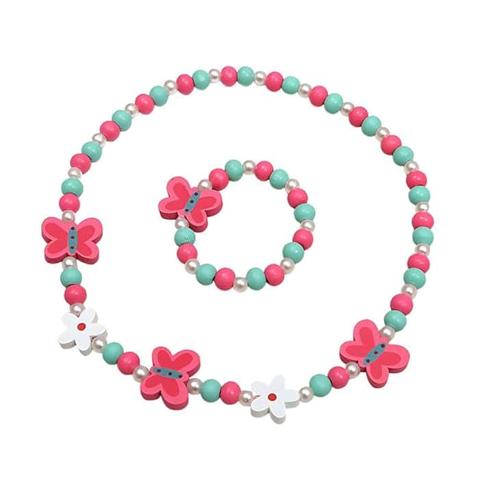 LuLiyLdJ Gioielli Bambina: Bracciali, gioiello Unicorno, Collana E Bracciale, Regalo Per Ragazze, Borsetta Bambina Set