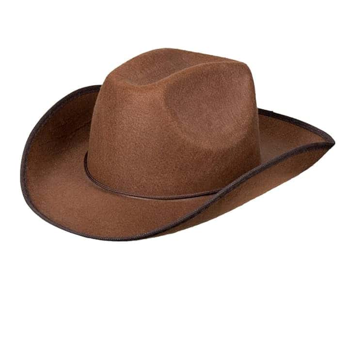 Boland - Cappello da cowboy per adulti, copricapo per costume, sceriffo, cavaliere da rodeo,