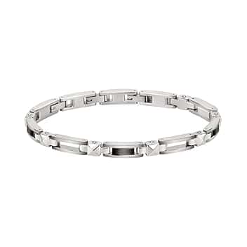 Morellato Bracciale da uomo, Collezione Cross, in Acciaio, Idee Regalo Uomo, Bracciale Uomo di Marca - SKR57