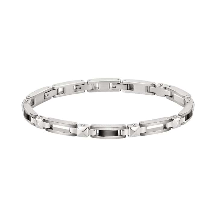 Morellato Bracciale da uomo, Collezione Cross, in Acciaio, Idee Regalo Uomo, Bracciale Uomo di Marca - SKR57