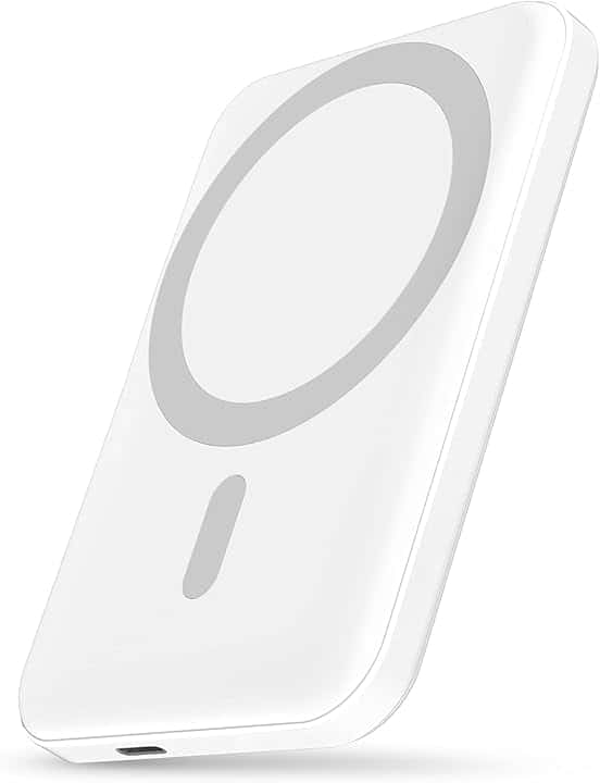 Power Bank Magnetico 10000mAh, Wireless Caricatore 20W Ricarica Rapida Powerbank, Magnetico Caricatore Inalámbricos Portatile Batteria Esterna per iPhone 17 16 15 14 13 12 Pro Max Mini Plus Samsung