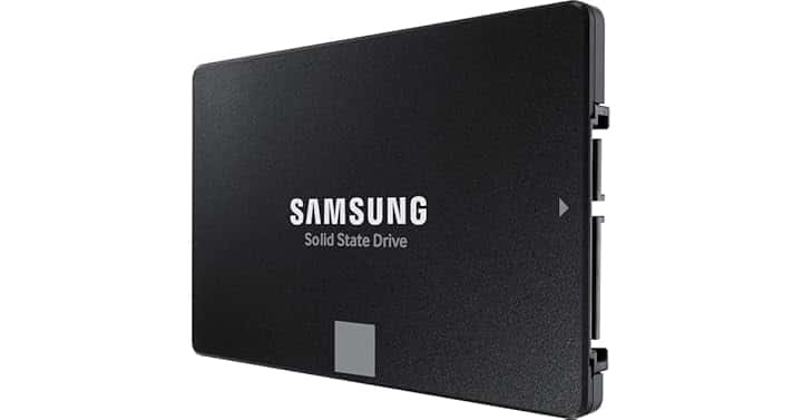Samsung SSD 870 EVO, 1 TB, Form Factor 2.5", Intelligent Turbo Write, Magician 6 Software, Black (Internal SSD)