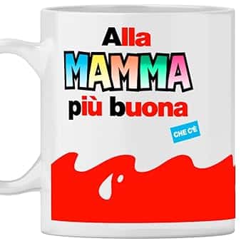 Generico Tazza regalo ironica e divertente per la mamma. Idea regalo perfetta per la Festa della Mamma, per il compleanno, per Natale - Mamma più Buona