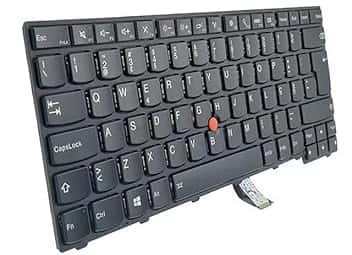 Tastiera per Notebook Lenovo ThinkPad T440, T440S, T440P, T431S, T450, T460, T450S, L440, L450, L460, E440, E450, CS13T-IT, 950Q6E, 0C02253, FRU 04Y0860, PARTS 0C02253 con Trackpoint (Layout Italiano)