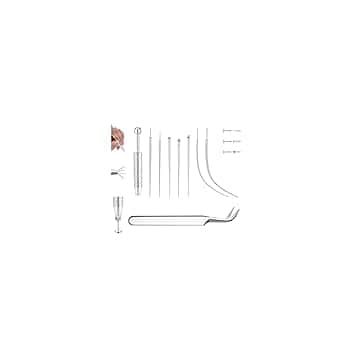 LOLIAS 16G 18G Ear Piercing Taper Piercing Aghi Piercing Cono Palla Grabber Strumento per Cambiare Gioielli Acciaio Inox Threadless Inserimento Pin Filo Body Piercing Kit Orecchio Naso Labbro Pancia