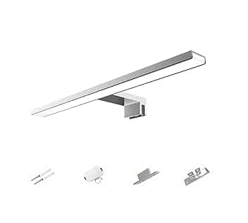 40 cm LED lampada da specchio da bagno 10W 700 lumen 230 volt 4000K alluminio pieno 3in1 specchio da bagno impermeabile IP44