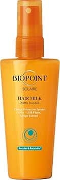 Biopoint Solaire - Hair Milk, Spray Protezione Solare per Capelli, Azione Idratante e Nutriente, Texture Invisibile, Dona Protezione e Luminosità, 100 ml