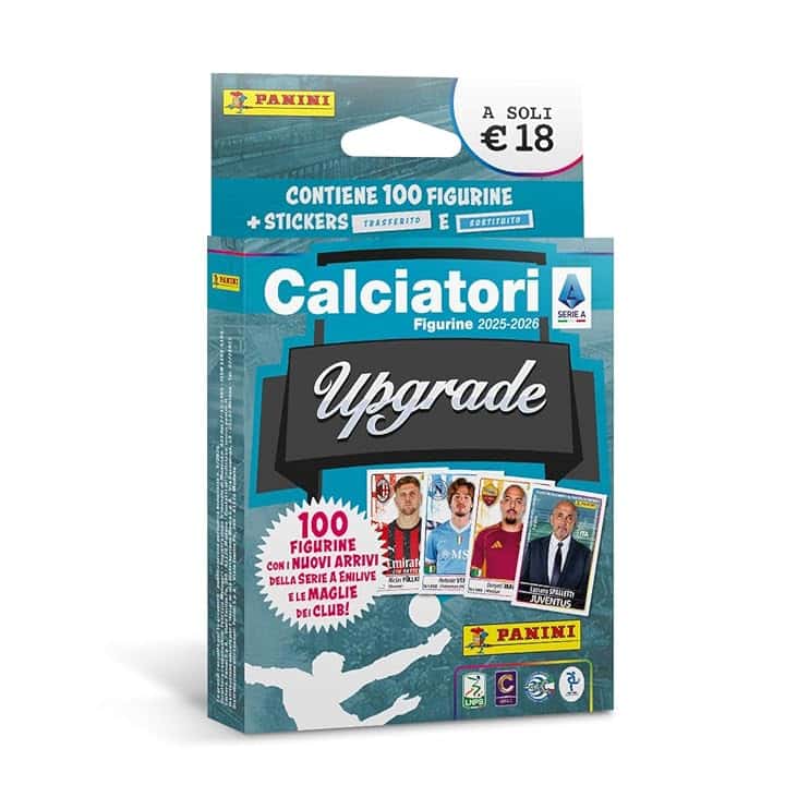 Calciatori Panini 2025-2026 - Upgrade Set [100 Figurine di Aggiornamento]