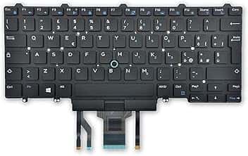 Tastiera Italiana per dell Latitude E5450 E5470 E7250 E7450 E7470 / DE277-IT