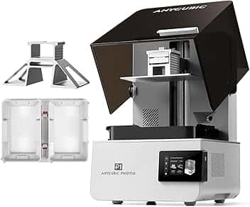 Anycubic Photon P1 (con Piattaforma di Stampa a Doppio Colore/Materiale) Stampante 3D a Resina, Risoluzione 14K 13312x5120, Riscaldamento Intelligente del Serbatoio, Volume di Costruzione 6,5 L