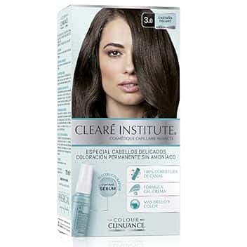 Colour Clinuance | Colorazione Permanente per Capelli Delicati | 3.0 Castano Scuro | Senza Ammoniaca, Parabeni, Silicone | Più luminosità, colore intenso, 100% copertura