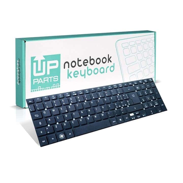 UP PARTS® Marchio e Azienda Italiana UP-KBR016 - Tastiera Italiana per Notebook Acer Aspire 5755 5830 E1-510 Aspire E1-522 ES1-512 E1-570 E1-50072 V121702AK2 PK130N41A13