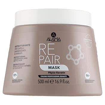 Alama Professional Repair Maschera Ristrutturante per Capelli Danneggiati e Sfibrati, 500 Millilitri