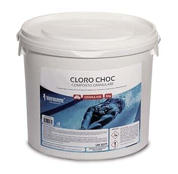 San Marco cloro shock piscina granulare al 56%, cloro granulare per piscina, rapida dissoluzione, disponibile in formato da 1, 5, 10 e 25 kg. (5 kg)