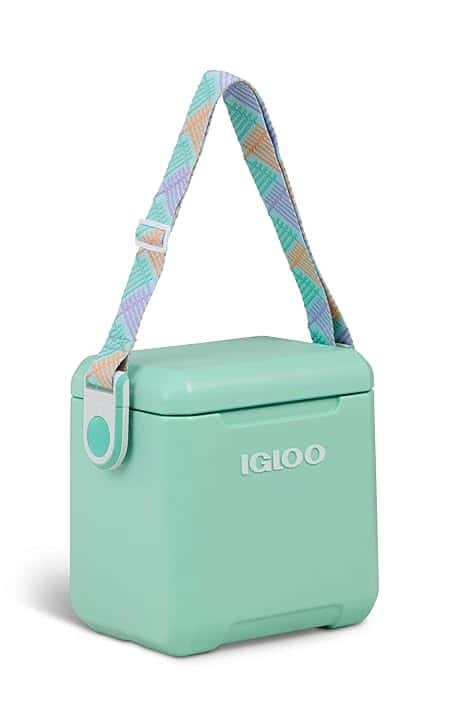 IGLOO Tag‑Along Too Borsa frigo passiva 10 L – Mini‑cooler portatile per campeggio, picnic, spiaggia & tempo libero – Contenitore 10 L con tracolla, resistente & facile da pulire
