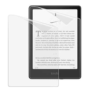 MoKo Confezione da 2 Pellicole Protettive Schermo Opache per Kindle Paperwhite 7 Pollici 12ª Generazione 2024 e Kindle Colorsoft Signature Edition, PET Premium Anti-Riflesso per Boox Go 7, Kobo Libra