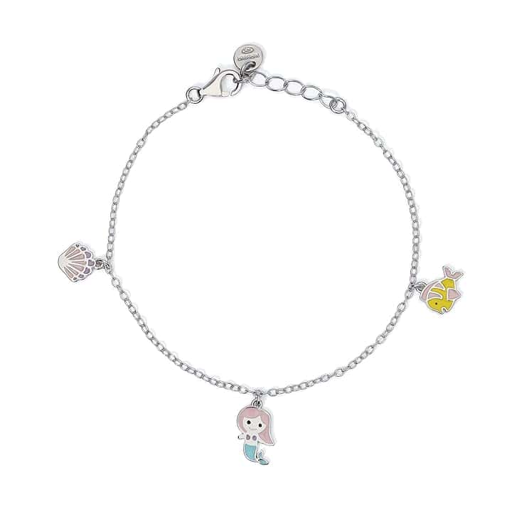 Mabina Gioielli Bracciale Junior - Bracciale da bambina con simboli mare - 533873